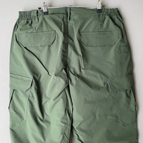 Tactical Pants 9‎ Pockets Green sz 2XL utility cargo pants NWT - Picture 10 of 16